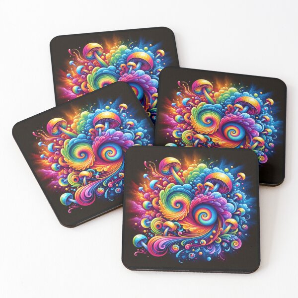 Artikelvorschau, Psychedelic Art Mushrooms entworfen und verkauft von ocorvo.