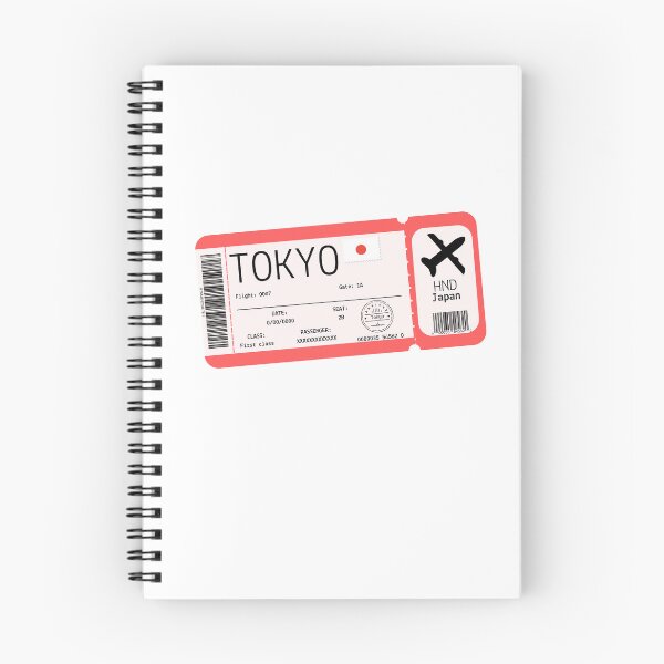 Item preview, Tokyo boarding pass designed and sold by StudioPandC.