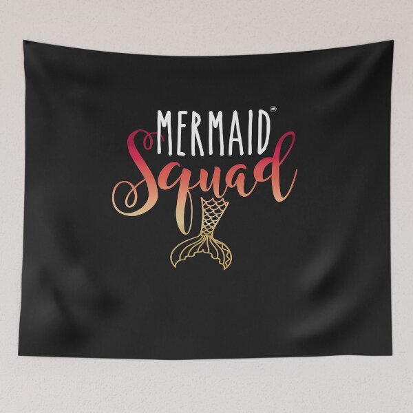 Item preview, Mermaid Squad Shirt Design designed and sold by GraphicRhythm.