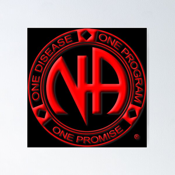 Item preview, NA ONE DISEASE ON PROGRAM - RED designed and sold by NA-WEARS.