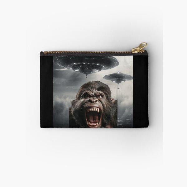 Item preview, Gorilla Selfie with UFOs designed and sold by Master-Print.