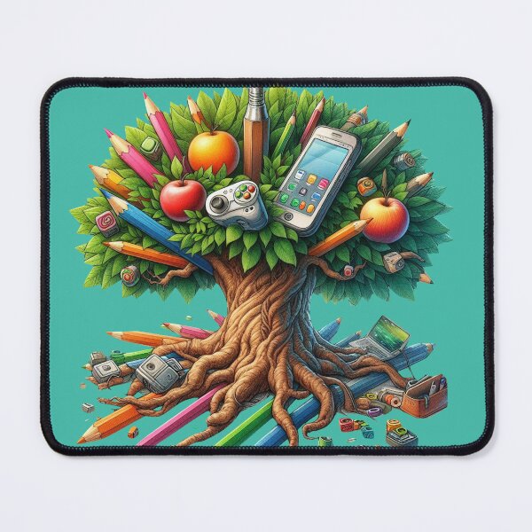 Item preview, Banyan Tree of Pencils and Gadgets designed and sold by ComputerContent.