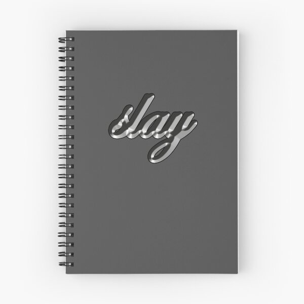 Item preview, Slay - Molten Metal Typography designed and sold by CottonGarb.