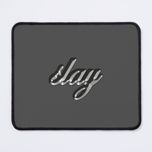 Item preview, Slay - Molten Metal Typography designed and sold by CottonGarb.