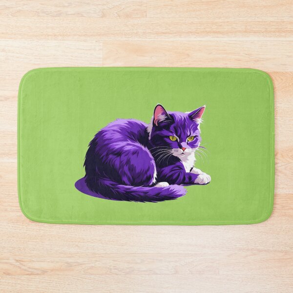 Item preview, purple kitten nap designed and sold by Catophile.