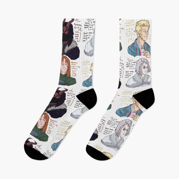 Item preview, NPCs Both Sinners & Saints designed and sold by CherryCatDraws.