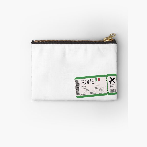 Item preview, Boarding pass Rome Italy designed and sold by StudioPandC.