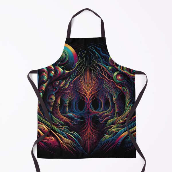 Artikelvorschau, Dark Forest - Psychedelic Art entworfen und verkauft von ocorvo.