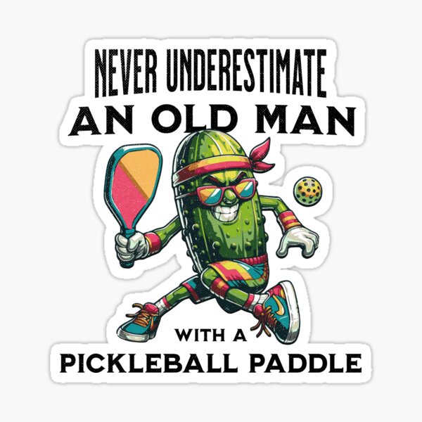 Item preview, Funny Pickleball Player Pickled Cucumber designed and sold by Betsytiptoe.
