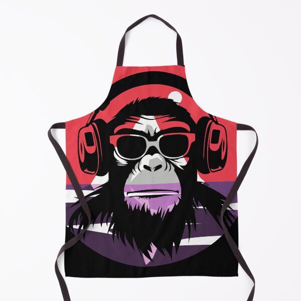 Item preview, Monkey listening to music designed and sold by StoneybrokeM.