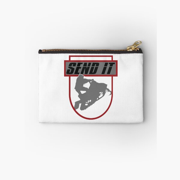 Item preview, SEND IT SNOWMOBILE HOODIE designed and sold by Rhynowear.