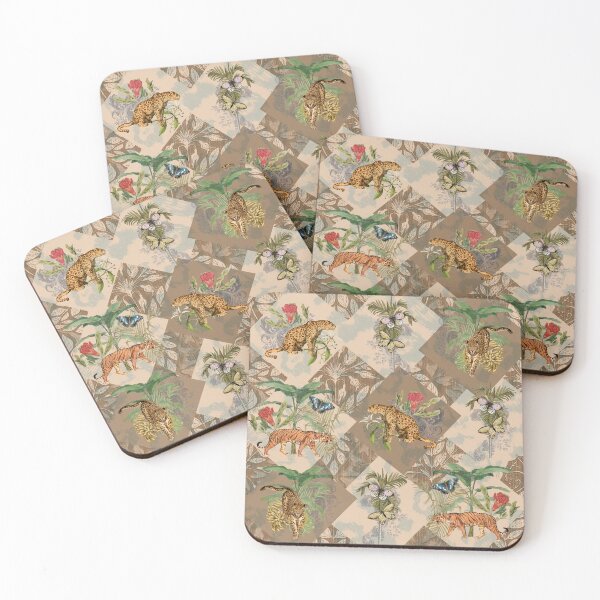Item preview, Patchwork Jungle Pattern designed and sold by Asia Wetherell.