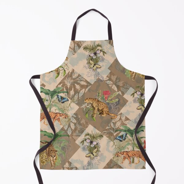 Item preview, Patchwork Jungle Pattern designed and sold by Asia Wetherell.
