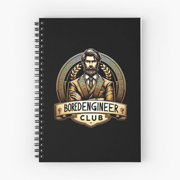 Item preview, Bored Engineer Club Roman - Best Selling designed and sold by Aditya Bhole.