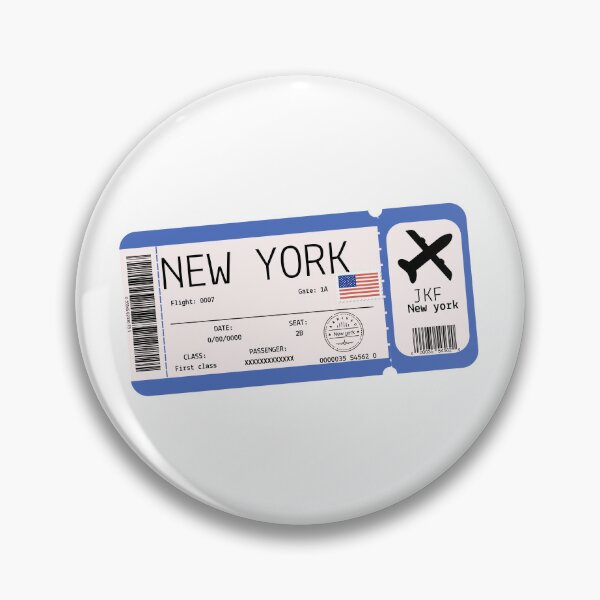 Item preview, New York boarding pass designed and sold by StudioPandC.