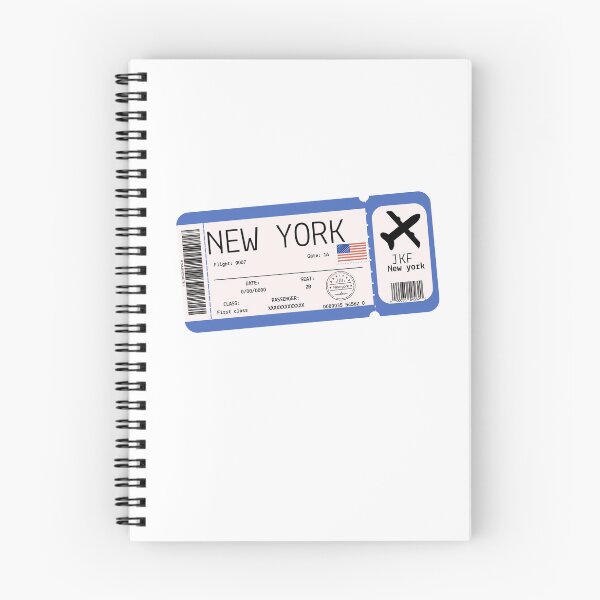 Item preview, New York boarding pass designed and sold by StudioPandC.