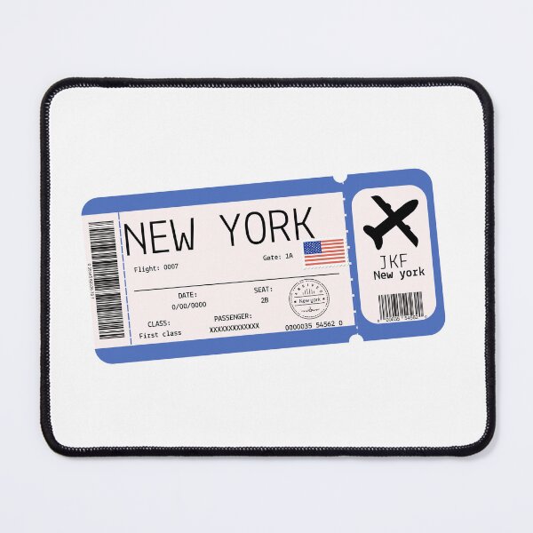 Item preview, New York boarding pass designed and sold by StudioPandC.