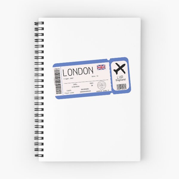 Item preview, London boarding pass designed and sold by StudioPandC.