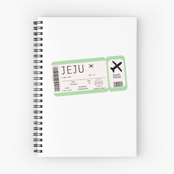 Item preview,  Boarding pass Jeju Island, South Korea designed and sold by StudioPandC.