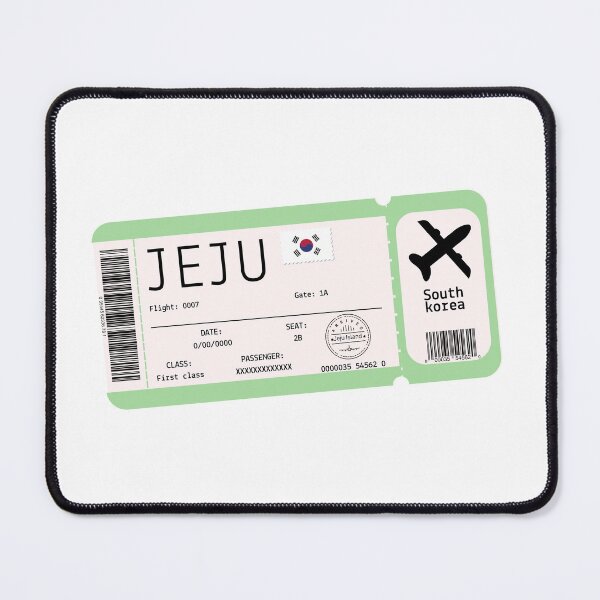 Item preview,  Boarding pass Jeju Island, South Korea designed and sold by StudioPandC.