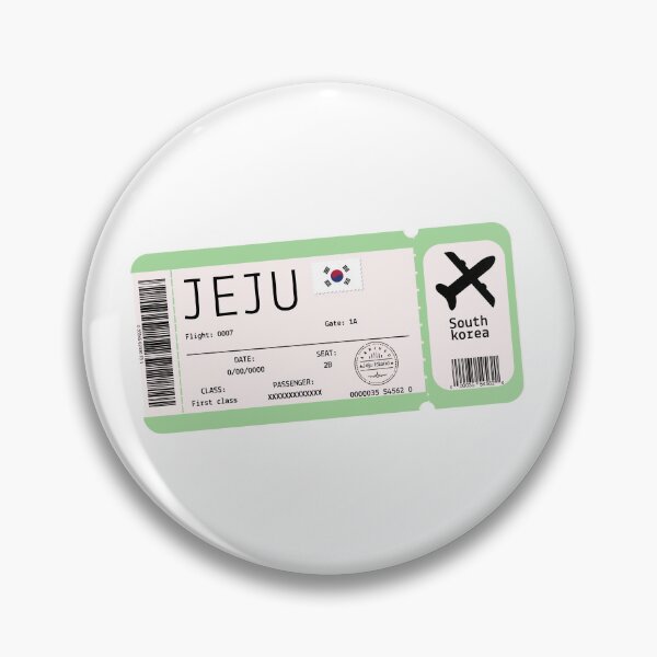 Item preview,  Boarding pass Jeju Island, South Korea designed and sold by StudioPandC.