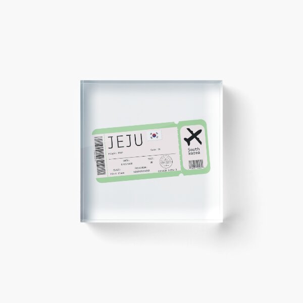 Item preview,  Boarding pass Jeju Island, South Korea designed and sold by StudioPandC.