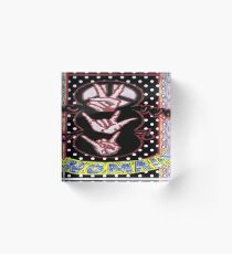 Manual Communication to Convey Meaning Acrylic Block