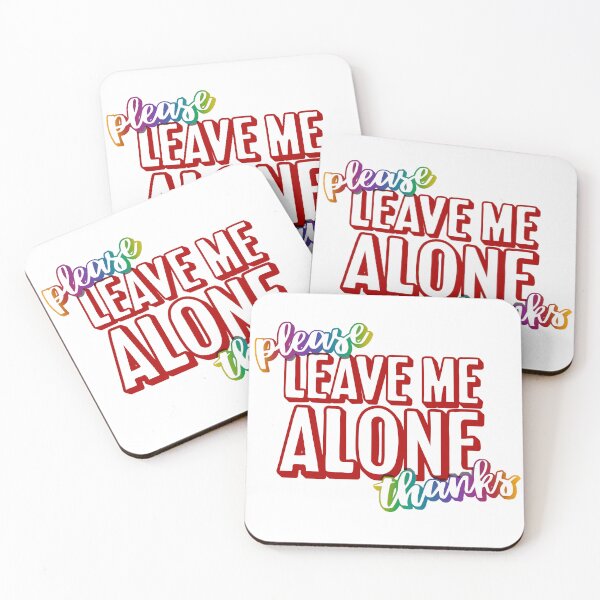 Item preview, WhiteCopy of Please Leave Me Alone Thanks designed and sold by cheeborg.
