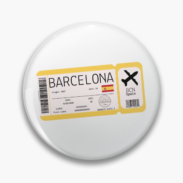 Item preview, Boarding pass Barcelona, Spain designed and sold by StudioPandC.