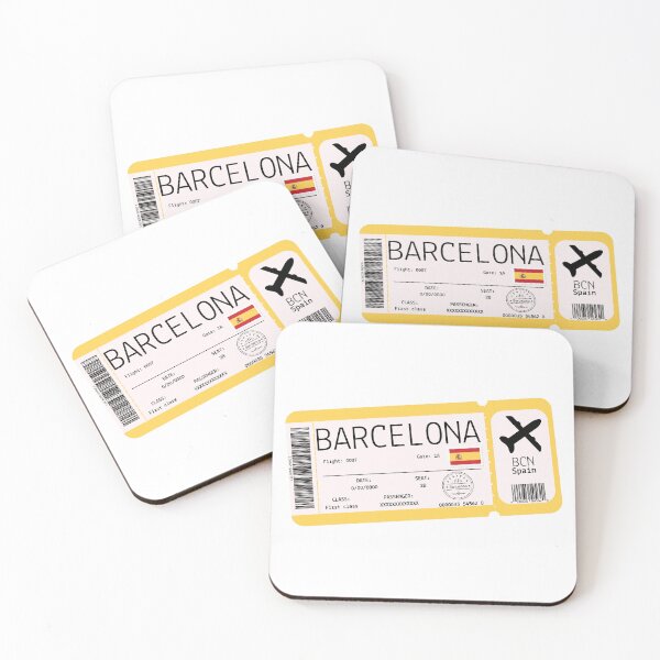 Item preview, Boarding pass Barcelona, Spain designed and sold by StudioPandC.