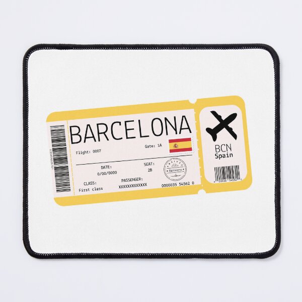 Item preview, Boarding pass Barcelona, Spain designed and sold by StudioPandC.