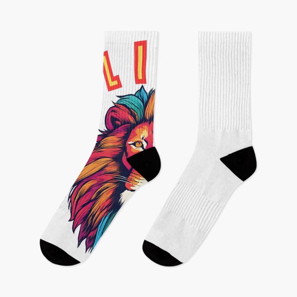 Item preview, For animal lovers.  A colorful rainbow lion designed and sold by GroonSpace.
