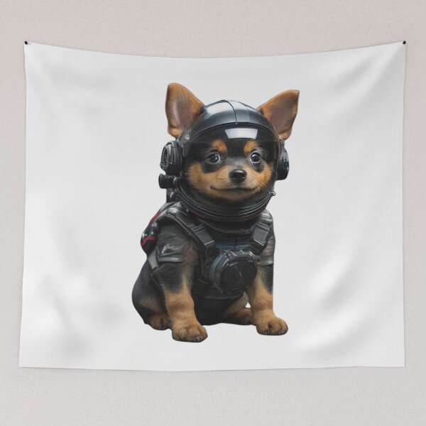 Item preview, Lancashire heeler puppy Astronaut designed and sold by NFL-LIVE .