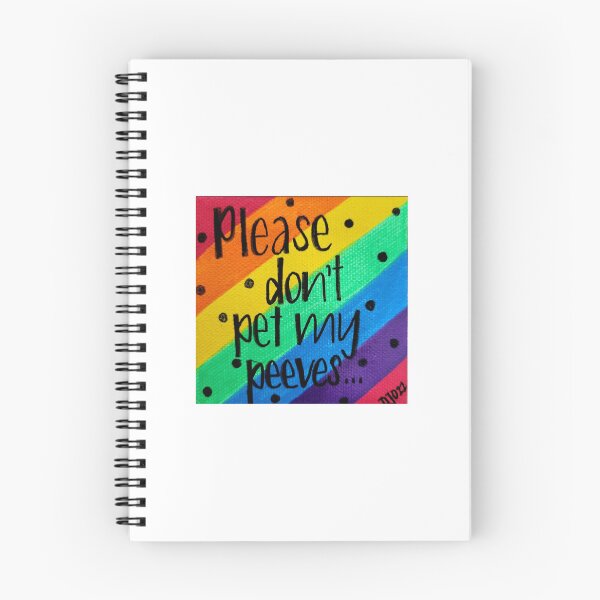 Item preview, Please Don't Pet My Peeves designed and sold by DJ Osborn.