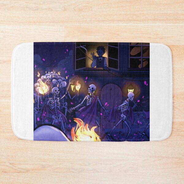 Item preview, Carnival of skeletons Illustration designed and sold by likiphe.