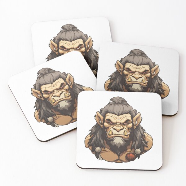 Item preview, dnd orc druid designed and sold by TellezStickers.