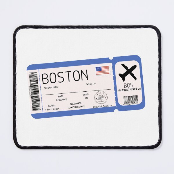 Item preview, Boarding pass Boston, Massachusetts designed and sold by StudioPandC.