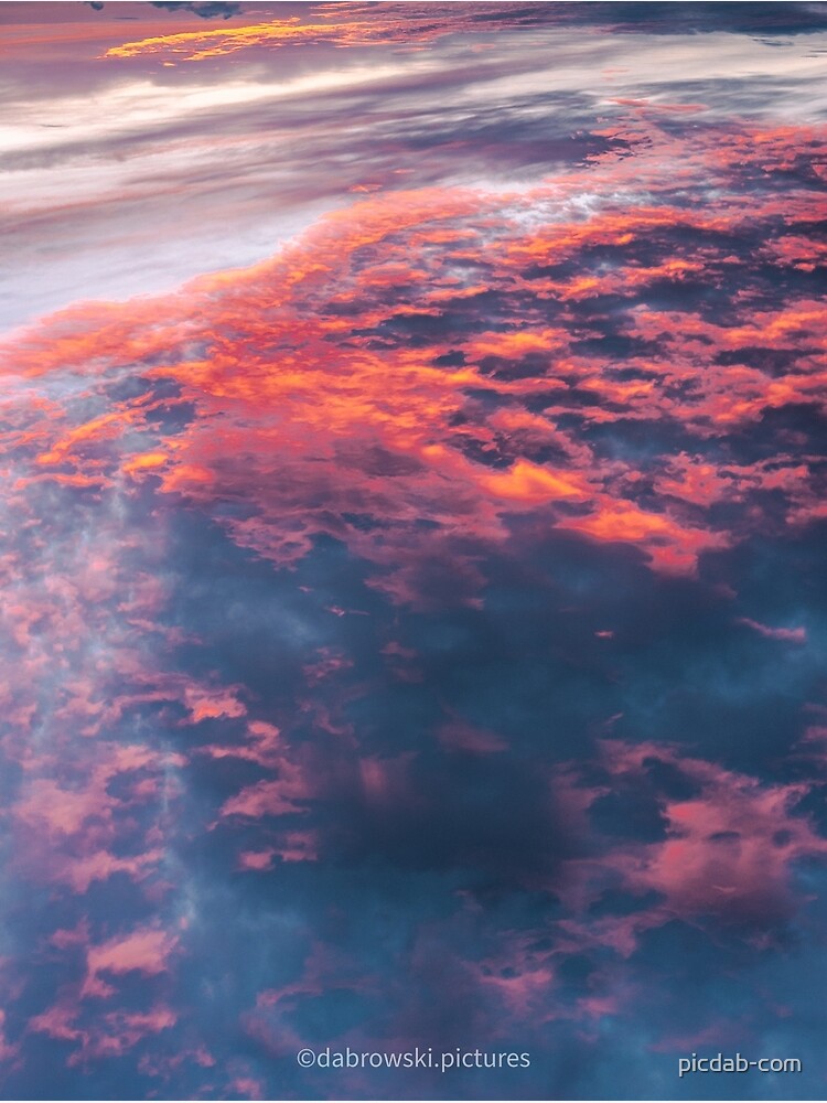 Thumbnail 3 of 3, Poster, Fire sky designed and sold by picdab-com.