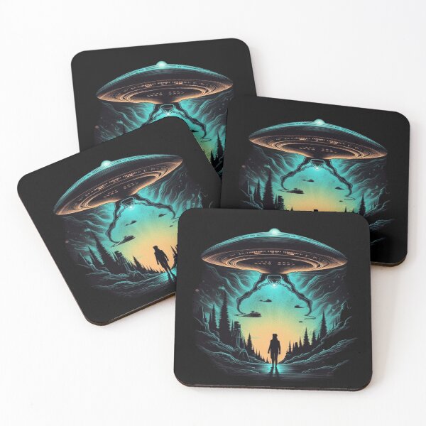 Item preview, Retro Alien Invasion designed and sold by pedrogag.