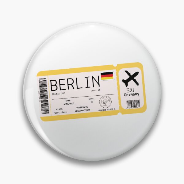 Item preview, Boarding pass Berlin, Germany designed and sold by StudioPandC.
