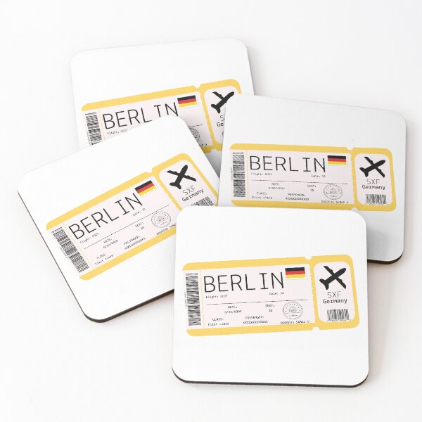 Item preview, Boarding pass Berlin, Germany designed and sold by StudioPandC.