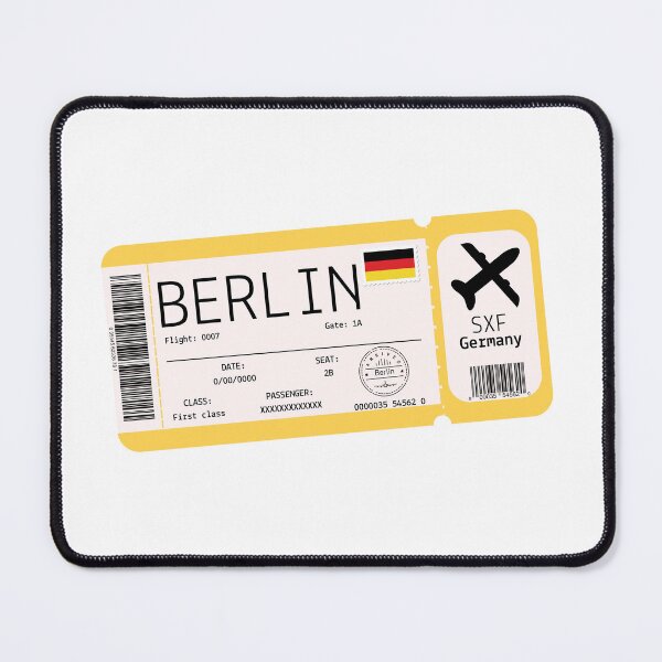 Item preview, Boarding pass Berlin, Germany designed and sold by StudioPandC.