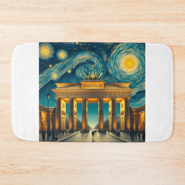 Item preview, Berlin, Germany, design in the style of Vincent van Gogh Starry Night designed and sold by CreativeSparkzz.