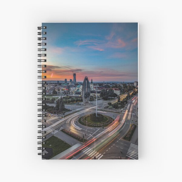 Rzeszów city Spiral Notebook