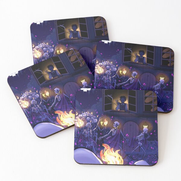 Item preview, Carnival of skeletons Illustration designed and sold by likiphe.