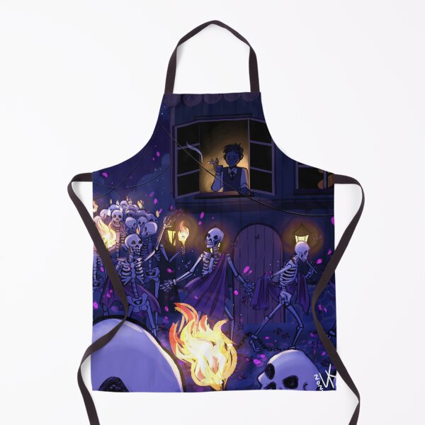 Item preview, Carnival of skeletons Illustration designed and sold by likiphe.