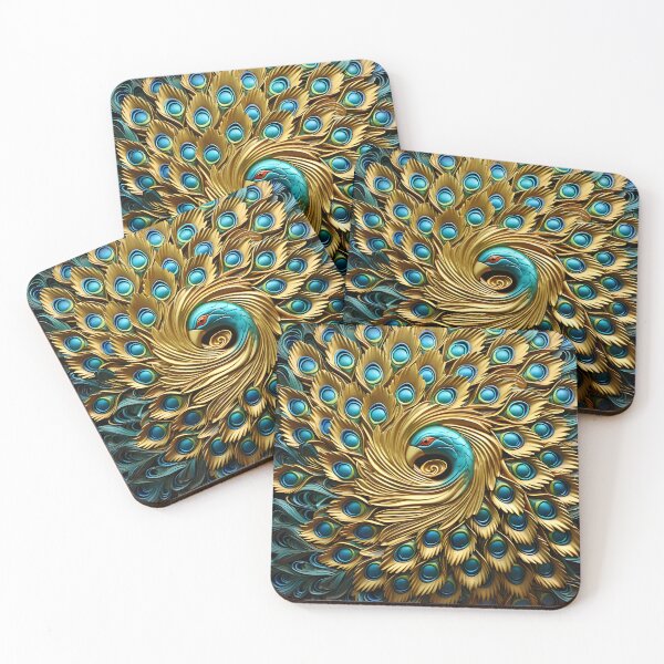 Item preview, Remolino de pavo real designed and sold by Pixel-Lair.