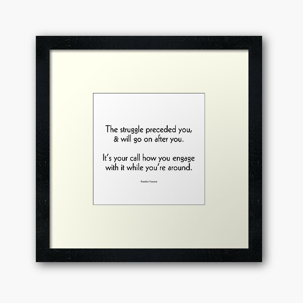 Item preview, Words for activists - the struggle designed and sold by raeekayassaie.