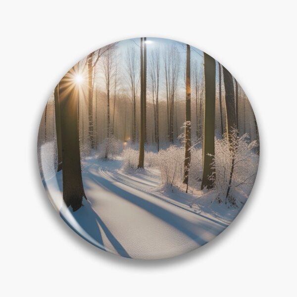 Item preview, Late winter sun in the forest designed and sold by Liz Loasby.