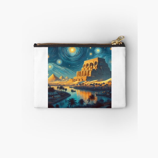 Item preview, Egypt, design in the style of Vincent van Gogh Starry Night designed and sold by CreativeSparkzz.